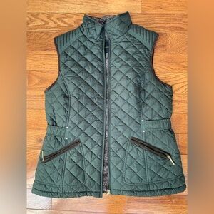 Weatherproof Quilted Green Vest SZ M